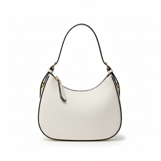 CH Shoulder Bag – White Edition