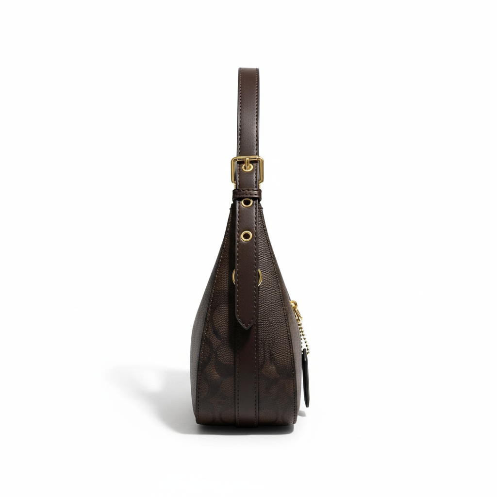 Monogram Shoulder Bag – Coffee Brown Edition