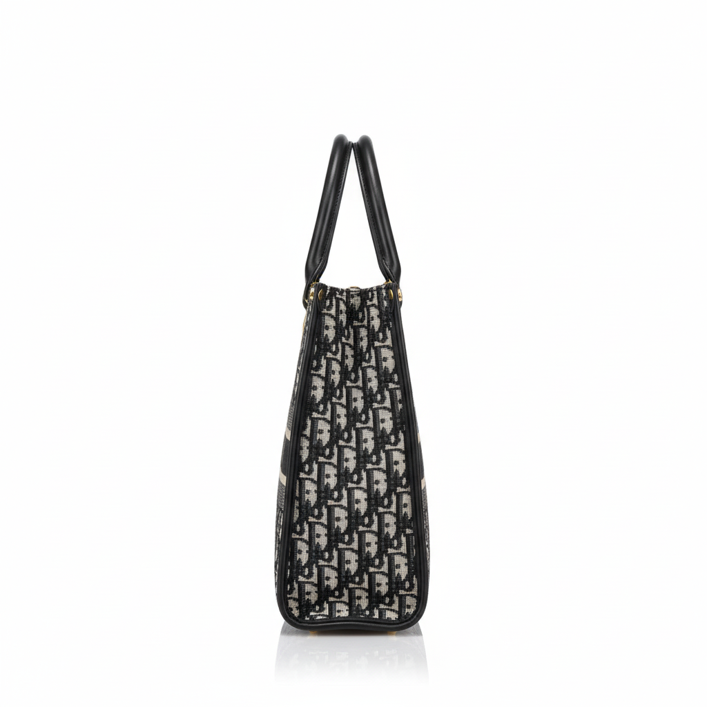 Monogram Tote Bag – Black Edition
