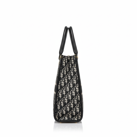 CD Monogram Tote Bag – Black Edition