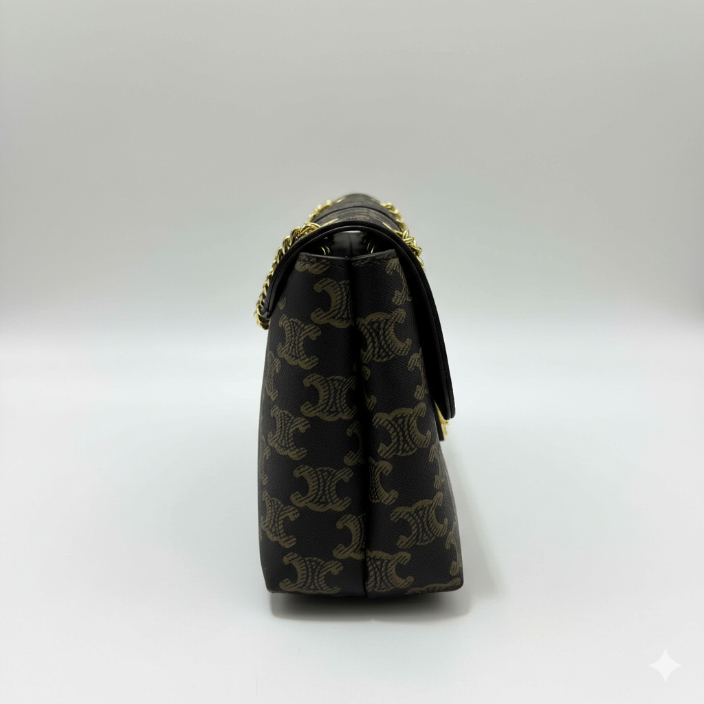 Monogram Chain Bag – Coffee Brown Edition