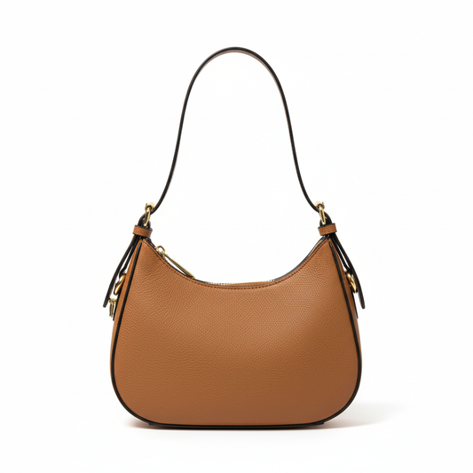 MK Shoulder Bag – Caramel Brown Edition