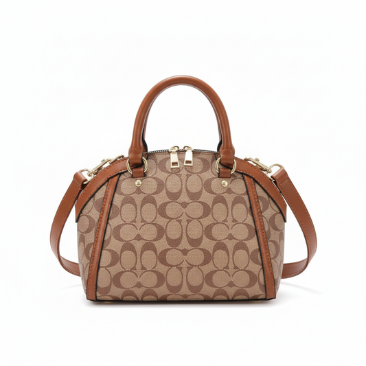CH Signature Dome Satchel – Classic Tan Edition