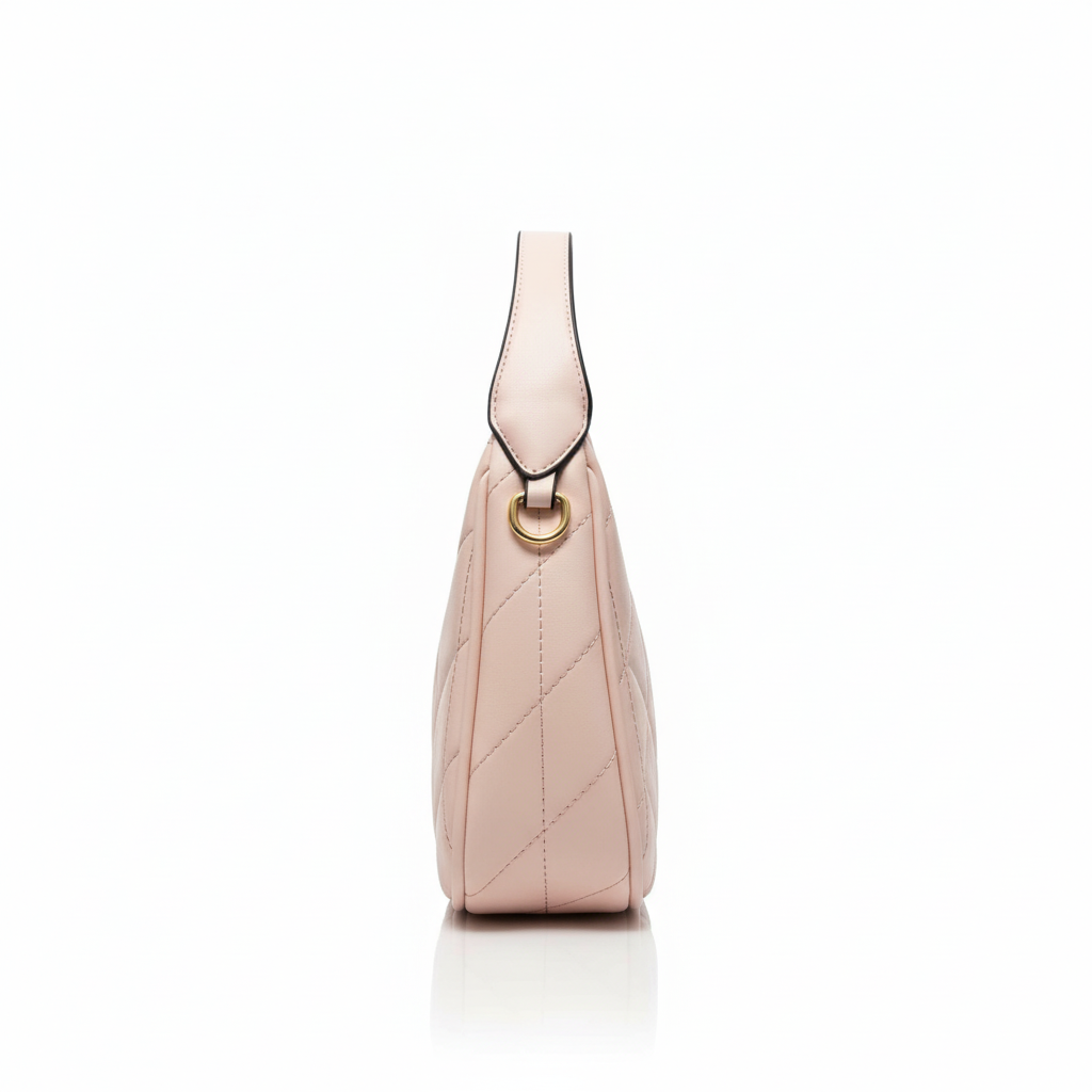 Quilted Shoulder Bag – Blush Pink Edition