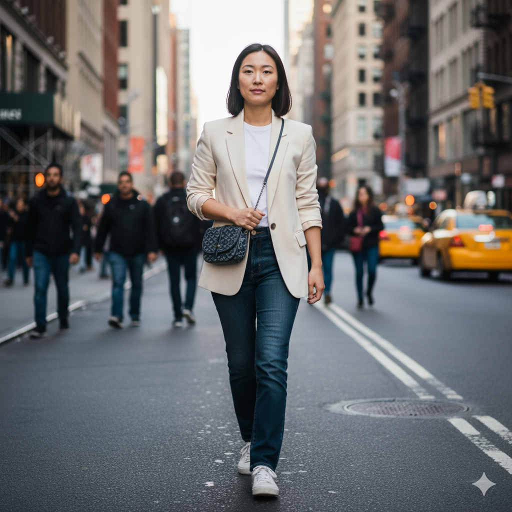 GY Crossbody Bag – Navy Edition