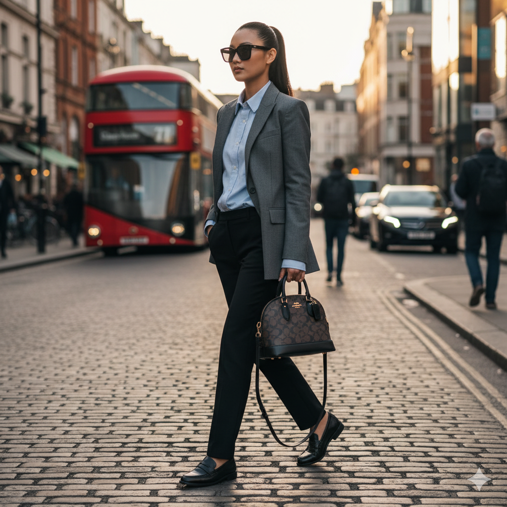 CH Signature Dome Satchel – Noir Edition