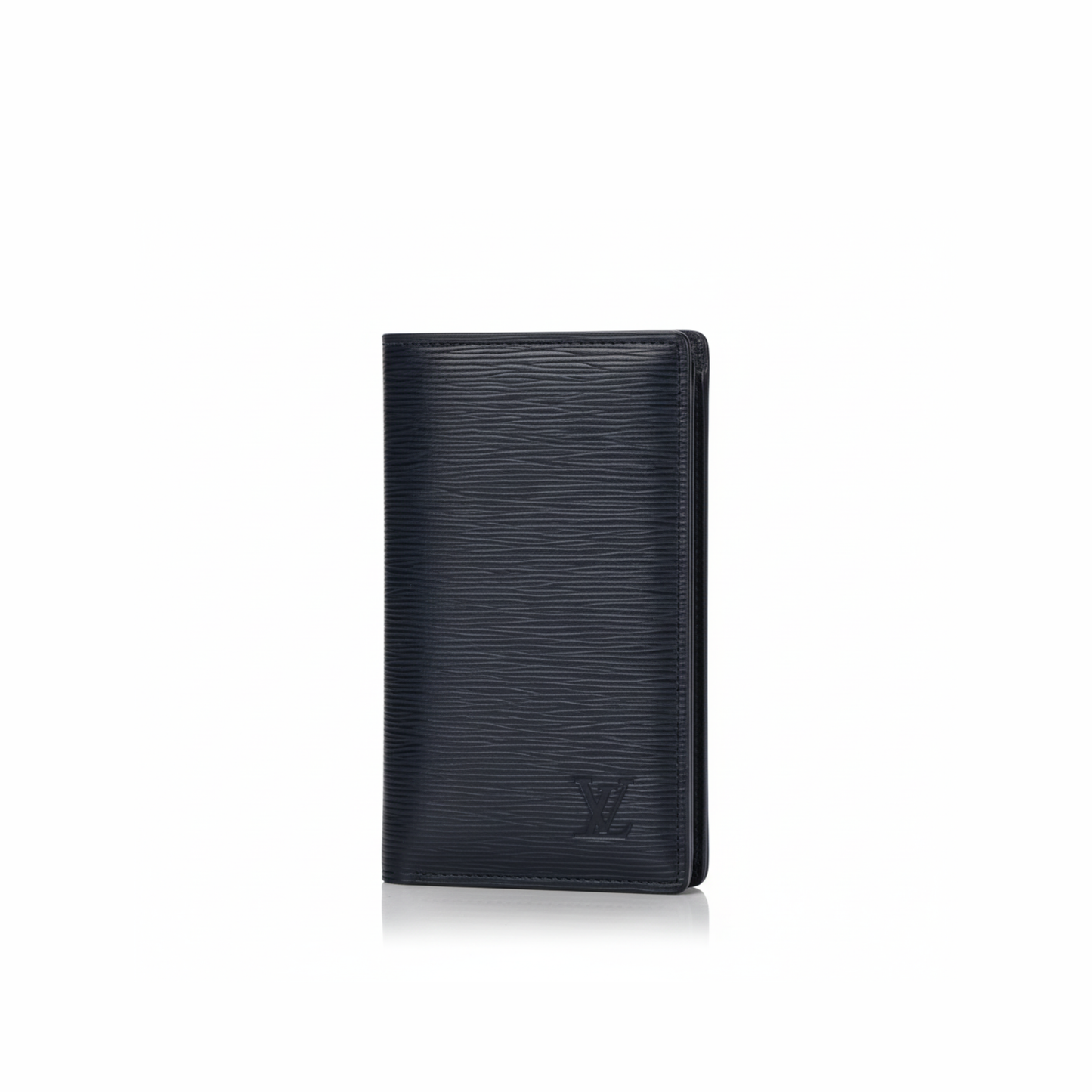 LV Zipper Wallet – Black Navy Edition
