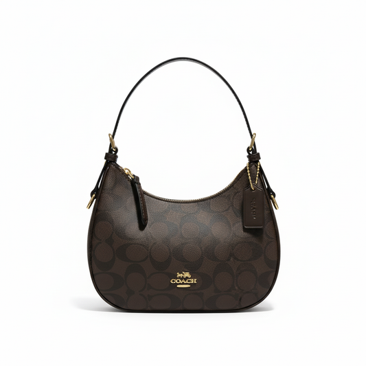 Monogram Shoulder Bag – Coffee Brown Edition