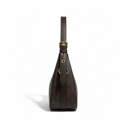 Monogram Shoulder Bag – Coffee Brown Edition