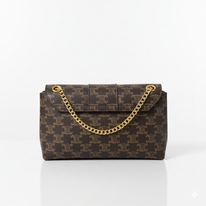 Monogram Chain Bag – Coffee Brown Edition