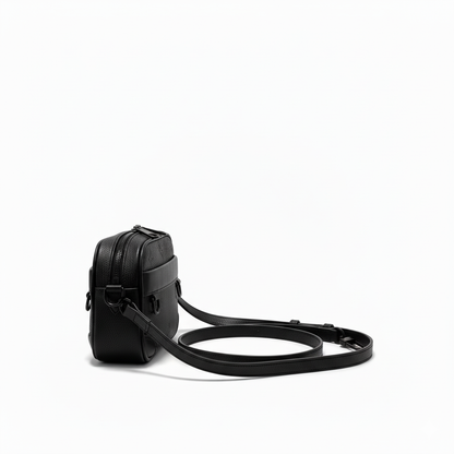 Monogram Crossbody Bag – Black Edition