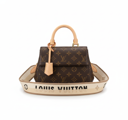 LV Monogram Top Handle Bag – Classic Brown Edition