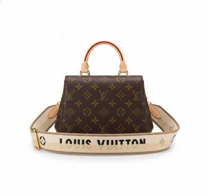 LV Monogram Top Handle Bag – Classic Brown Edition