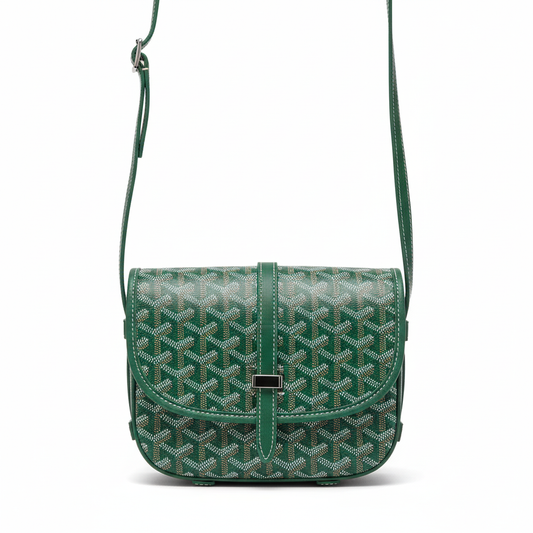 GY Crossbody Bag – Emerald Green Edition