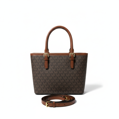 Monogram Tote Bag – Coffee Brown Edition