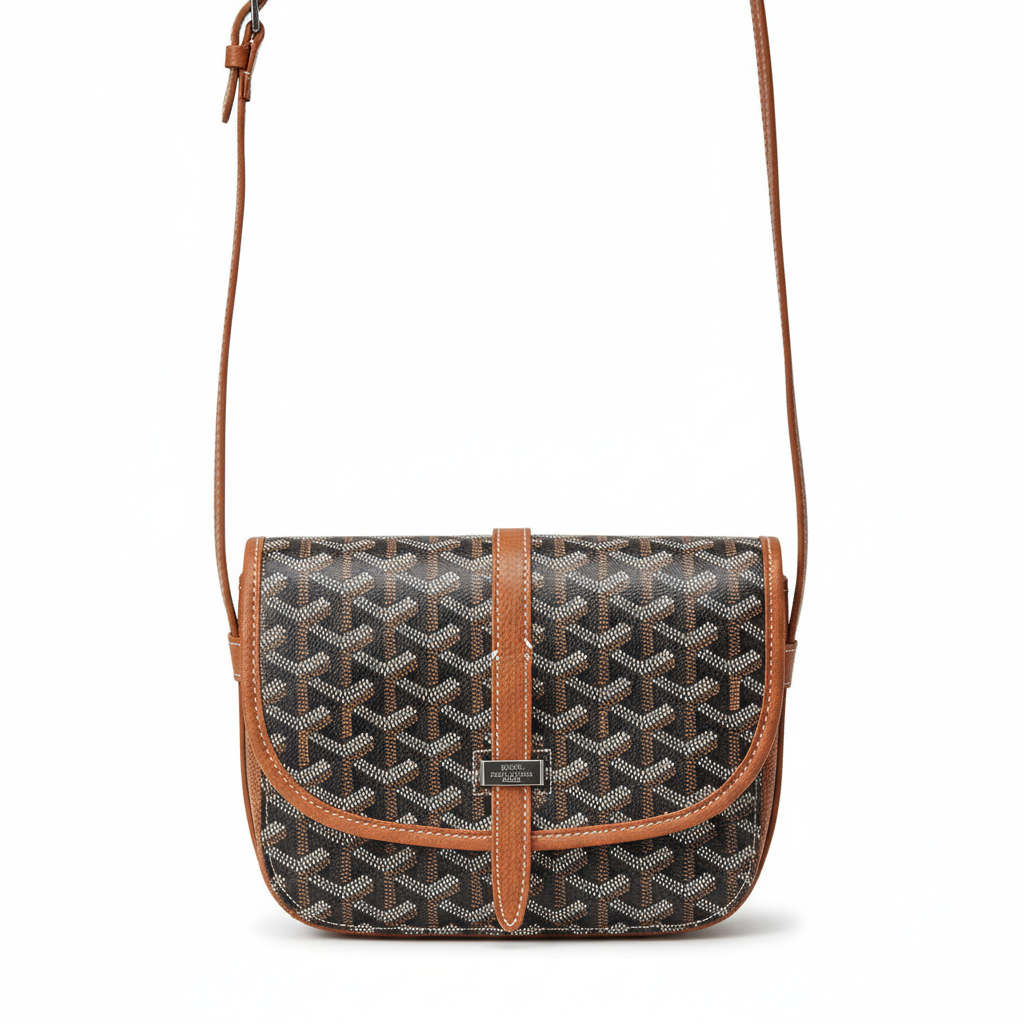 GY Crossbody Bag – Classic Brown Edition