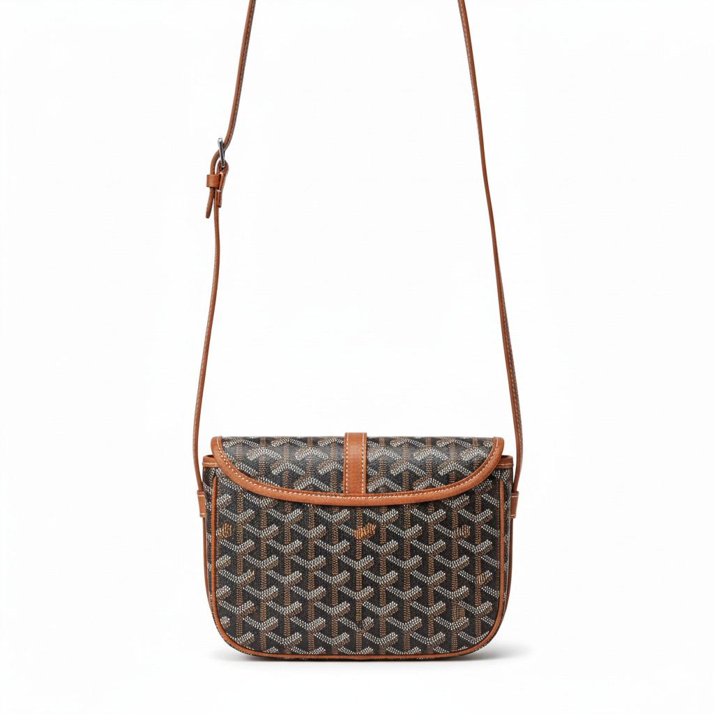 GY Crossbody Bag – Classic Brown Edition