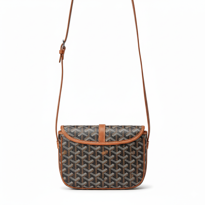 GY Crossbody Bag – Classic Brown Edition