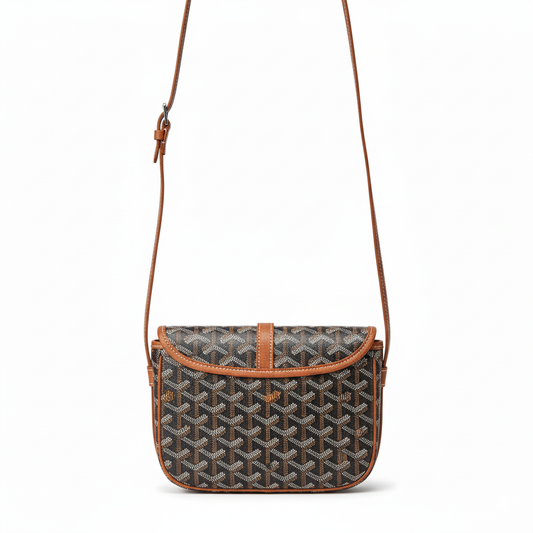 GY Crossbody Bag – Classic Brown Edition