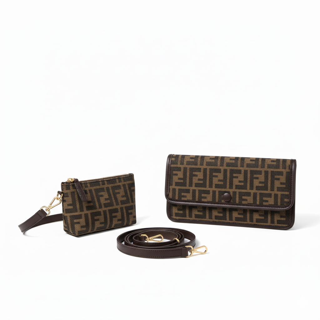 Monogram Tote Bag – Coffee Brown Edition
