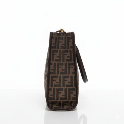 Monogram Tote Bag – Coffee Brown Edition