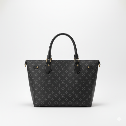 LV Monogram Tote Bag – Noir Luxe Edition