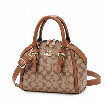 CH Signature Dome Satchel – Classic Tan Edition