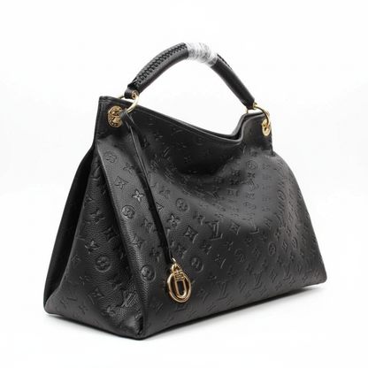 LV Embossed Hobo Luxe – Noir Edition