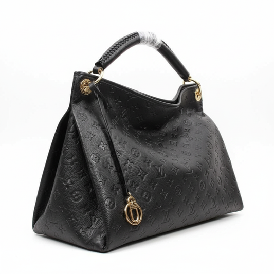 LV Embossed Hobo Luxe – Noir Edition