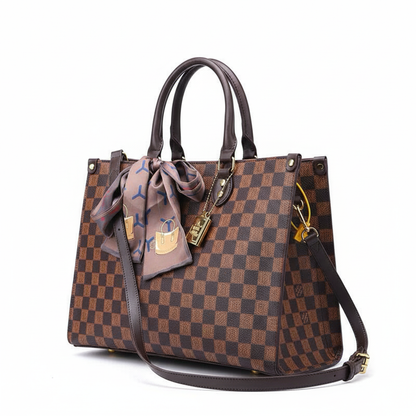 BP Signature Checkered Tote – Classic Edition