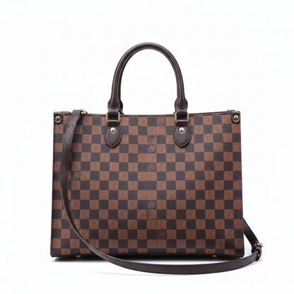 BP Signature Checkered Tote – Classic Edition