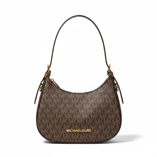 Monogram Shoulder Bag – Coffee Brown Edition
