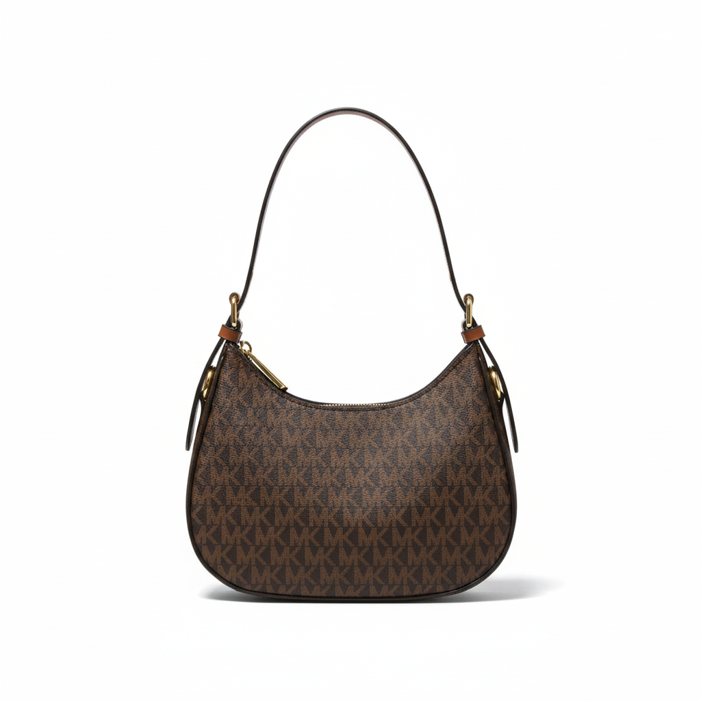 Monogram Shoulder Bag – Coffee Brown Edition