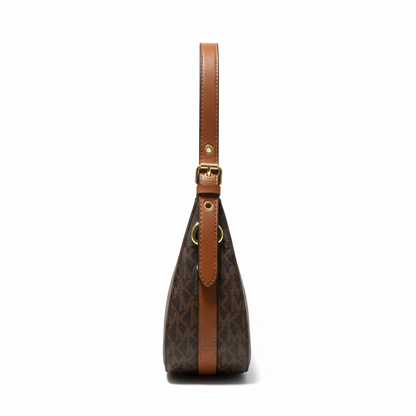 Monogram Shoulder Bag – Coffee Brown Edition