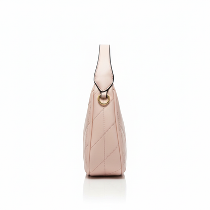 Quilted Shoulder Bag – Blush Pink Edition