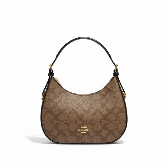 Monogram Shoulder Bag – Coffee Brown Edition