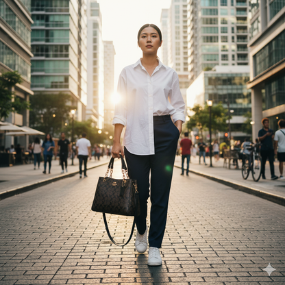 CH Signature Chain Tote – Dark Brown Edition