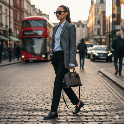 CH Signature Dome Satchel – Noir Edition