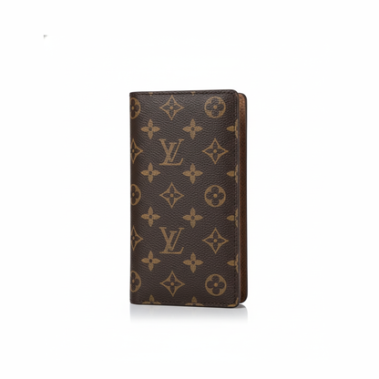 LV Monogram Long Wallet – Classic Brown Edition