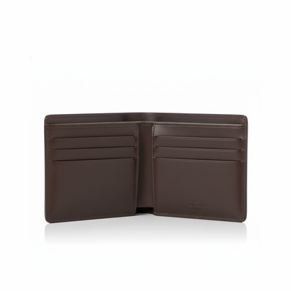 LV Compact Checkered Wallet – Brown Edition